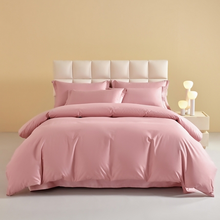 91家纺网 家纺一手货源 找家纺 （总）元元被芯 2025款纯色全丝光-全精梳高密纺-铂金A类全棉四件套