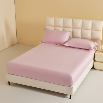 91家纺网 家纺一手货源 找家纺 （总）元元被芯 2025款纯色全丝光-全精梳高密纺-铂金A类全棉单床笠