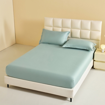 91家纺网 家纺一手货源 找家纺 （总）元元被芯 2025款纯色全丝光-全精梳高密纺-铂金A类全棉单床笠