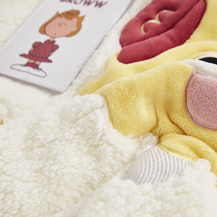 91家纺网 家纺一手货源 找家纺 丝涟家居 2025新款羊羔绒牛奶绒卡通刺绣儿童脱卸被子 饼干队长