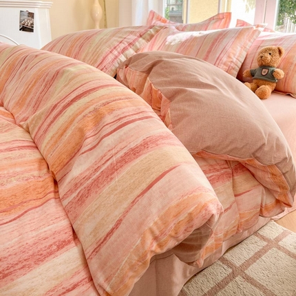 91家纺网 家纺一手货源 找家纺 （总）新印象 2025新款100%全棉磨毛四件套