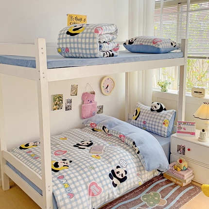 91家纺网 家纺一手货源 找家纺 （总）贝扬思家纺 2024新款高克重牛奶绒三件套