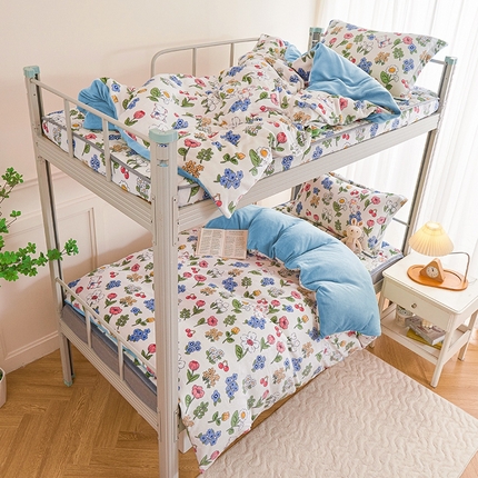 91家纺网 家纺一手货源 找家纺 （总）斯尔顿 2025新款牛奶绒床盖三件套