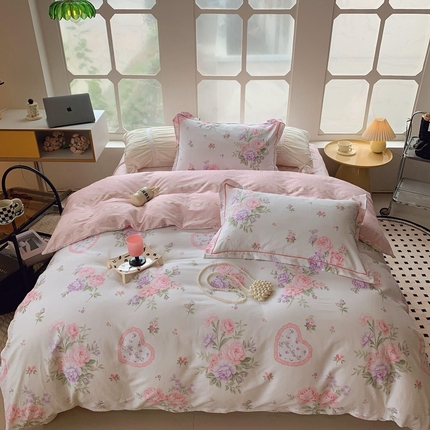 91家纺网 家纺一手货源 找家纺 （总）莱豫家纺 2024新款纯棉四件套-第九波