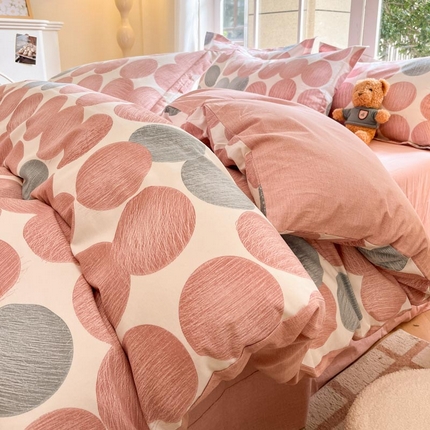 91家纺网 家纺一手货源 找家纺 （总）新印象 2025新款100%全棉磨毛四件套