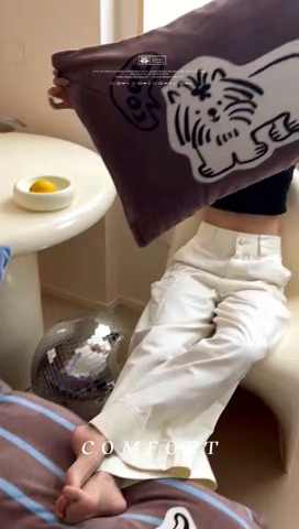 91家纺网 家纺一手货源 找家纺 圆岛 2024新款秋冬大版牛奶绒230全消光系列四件套 美拉德小狗