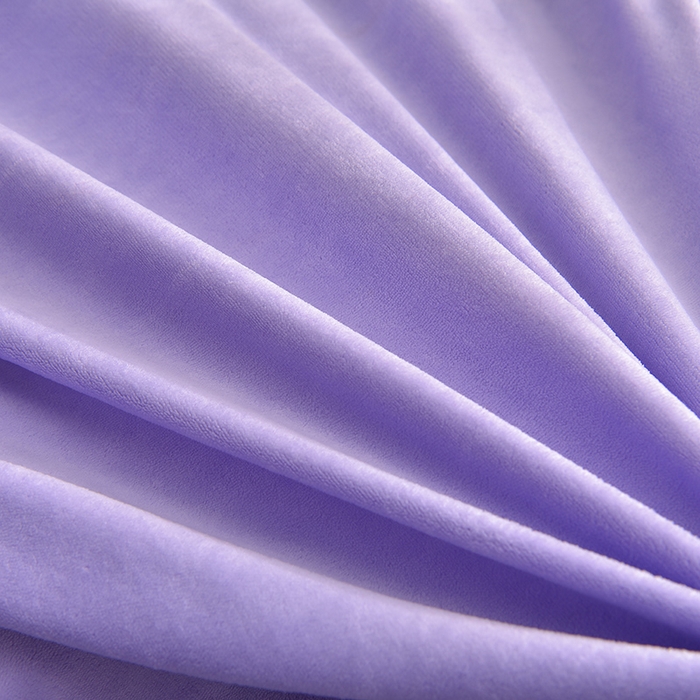 91家纺网 家纺一手货源 找家纺 同田家纺 2023直播热款兔毛四件套兔兔绒牛奶绒四件套 七彩-紫