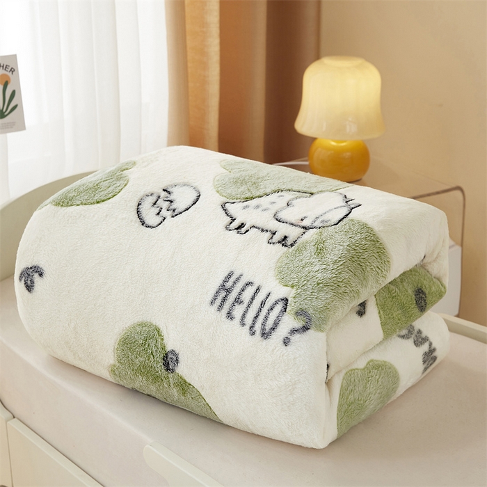 91家纺网 家纺一手货源 找家纺 丝涟家居 2025新款A类雪花绒牛奶绒儿童多功能可拆卸盖毯被 恐龙宝贝
