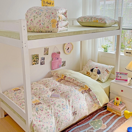 91家纺网 家纺一手货源 找家纺 （总）贝扬思家纺 2024新款高克重牛奶绒三件套