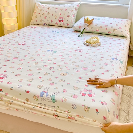 91家纺网 家纺一手货源 找家纺 （总）拾物记 2024新款A类12868全棉喷气床笠-第二批