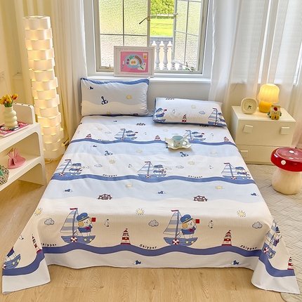 拾物记 2024新款全棉喷气12868床单 星夜号