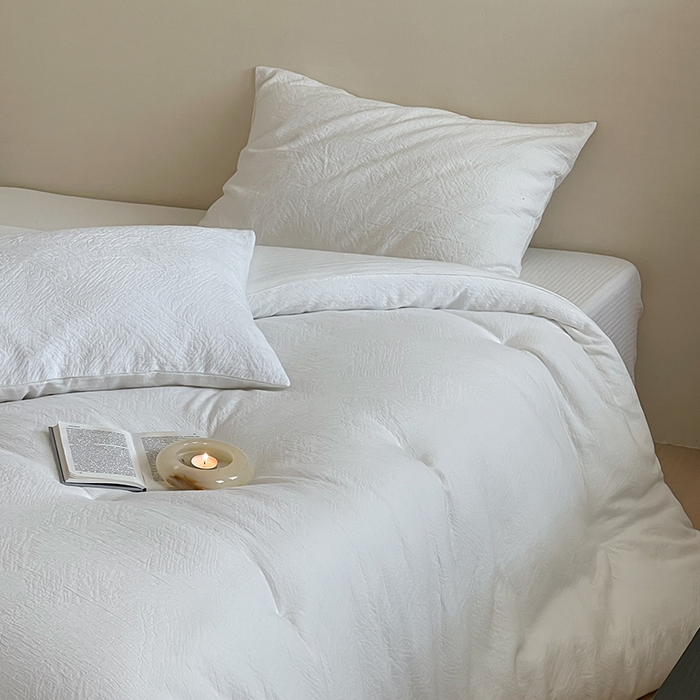 91家纺网 家纺一手货源 找家纺 梦享生活 2024新款全棉三层提花秋冬被芯 提花积木肌理被芯