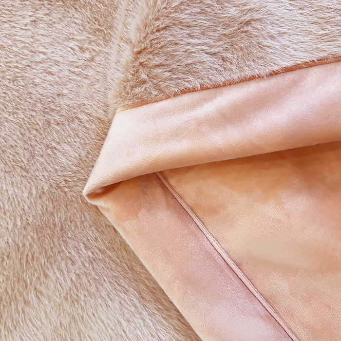 91家纺网 家纺一手货源 找家纺 2025新款纯色仿貂绒双面绒宝宝绒多功能休闲毯子办公室卧室复合毯子 卡其