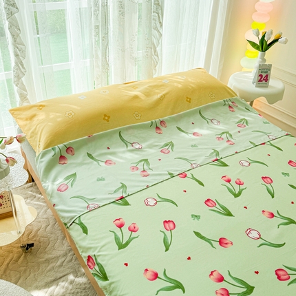 91家纺网 家纺一手货源 找家纺 总柒星睡袋 2024新款差旅神器火车卧铺隔脏被套酒店旅行可拆分隔脏睡袋