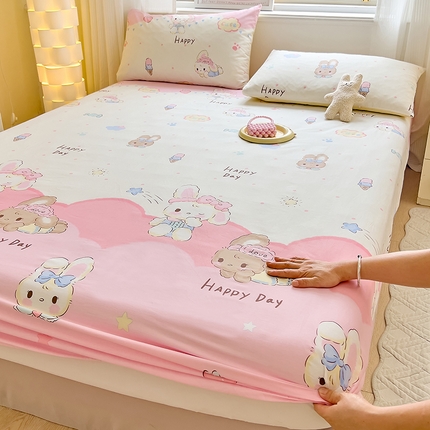 91家纺网 家纺一手货源 找家纺 （总）拾物记 2024新款A类12868全棉喷气床笠-第二批