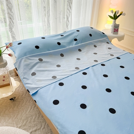 91家纺网 家纺一手货源 找家纺 总柒星睡袋 2024新款差旅神器火车卧铺隔脏被套酒店旅行可拆分隔脏睡袋