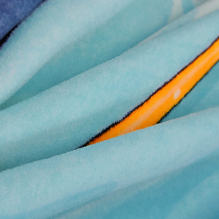 91家纺网 家纺一手货源 找家纺 浩诚 2024新款大版卡通高克重加厚保暖牛奶绒四件套太空人宇航员系列-原创设计 星际工程