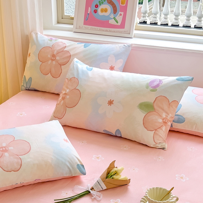 91家纺网 家纺一手货源 找家纺 拾物记 2024新款全棉喷气12868枕套 梦华录