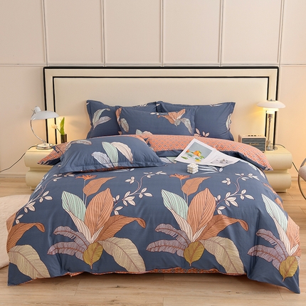 91家纺网 家纺一手货源 找家纺 （总）润淳 2025全棉正宗13376四件套精梳棉印花纯棉三件套13372全棉四件套