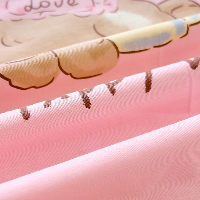 91家纺网 家纺一手货源 找家纺 拾物记 2024新款全棉喷气12868床单 茜茜公主