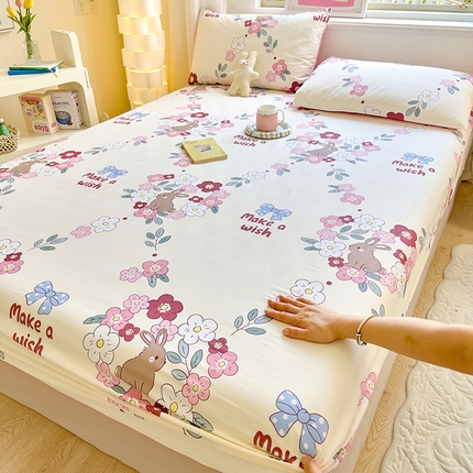 91家纺网 家纺一手货源 找家纺 （总）拾物记 2024新款A类12868全棉喷气床笠-第二批