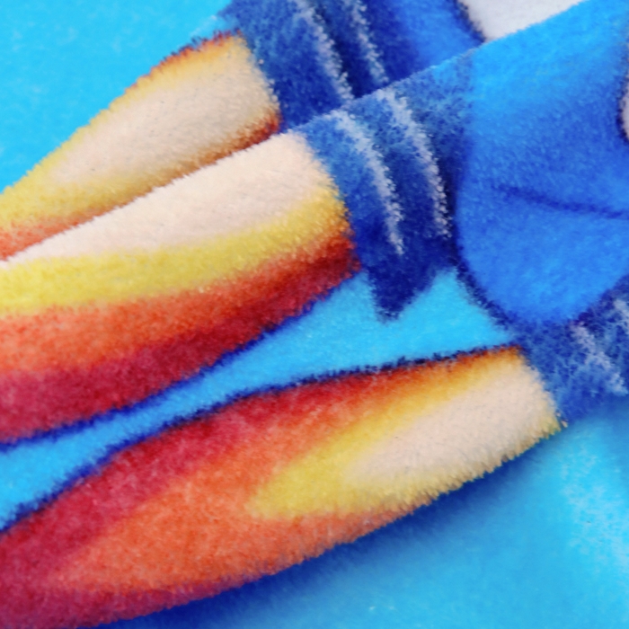 91家纺网 家纺一手货源 找家纺 浩诚 2024新款大版卡通高克重加厚保暖牛奶绒四件套太空人宇航员系列-原创设计 太空遨游