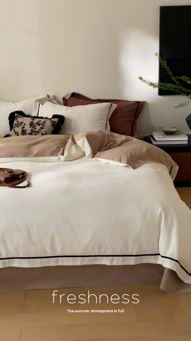 91家纺网 家纺一手货源 找家纺 2024新款老钱风复古秋冬全棉加厚立体浮雕磨毛四件套 万花筒