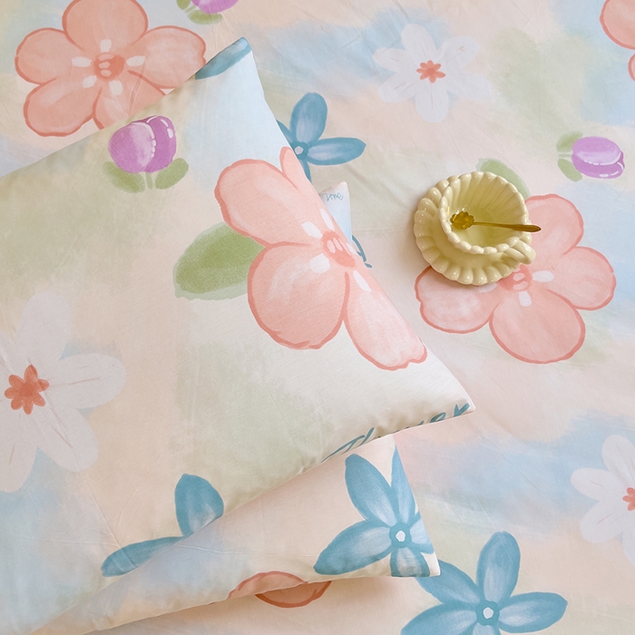 91家纺网 家纺一手货源 找家纺 拾物记 2024新款全棉喷气12868枕套 梦华录