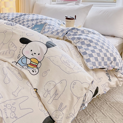 91家纺网 家纺一手货源 找家纺 （总）拾物记 2024新款A类12868全棉喷气被套-第二批