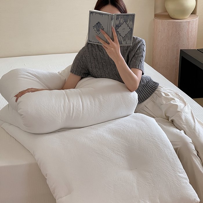 91家纺网 家纺一手货源 找家纺 梦享生活 2024新款全棉三层提花秋冬被芯 提花积木肌理被芯