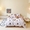 91家纺网 家纺一手货源 找家纺 时光里 2024新款数码印花牛奶绒四件套 花朵熊