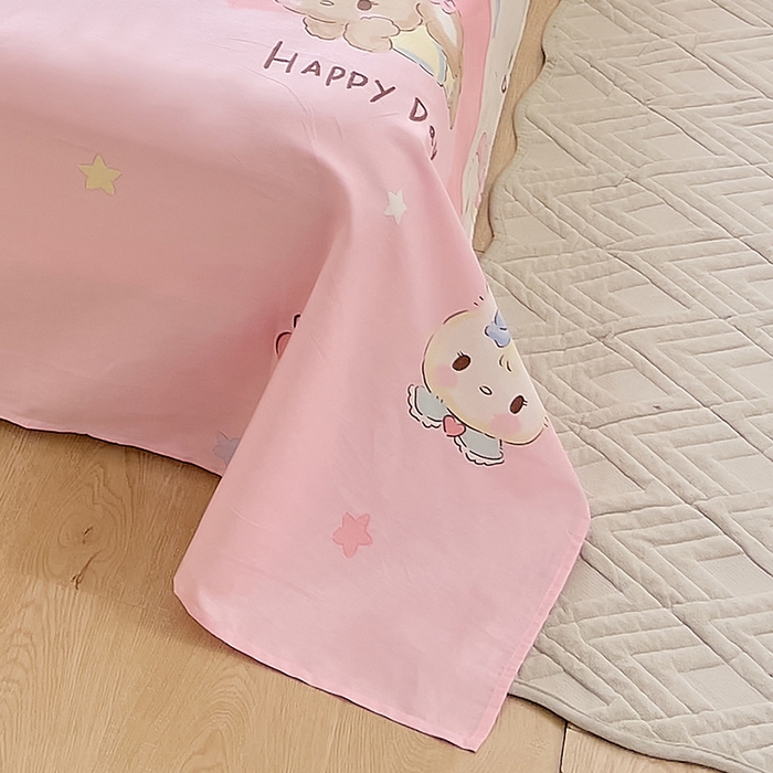 91家纺网 家纺一手货源 找家纺 拾物记 2024新款全棉喷气12868床单 茜茜公主