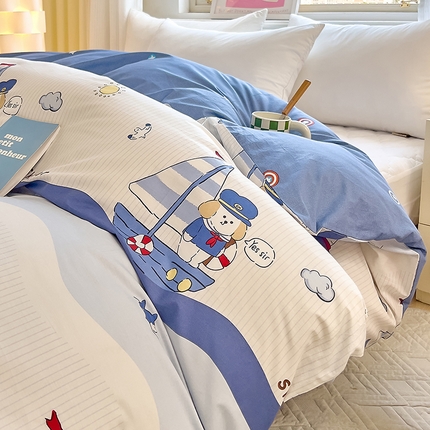 91家纺网 家纺一手货源 找家纺 （总）拾物记 2024新款A类12868全棉喷气被套-第二批