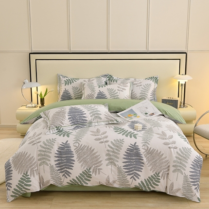 91家纺网 家纺一手货源 找家纺 （总）润淳 2025全棉正宗13376四件套精梳棉印花纯棉三件套13372全棉四件套