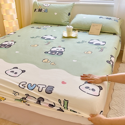 91家纺网 家纺一手货源 找家纺 （总）拾物记 2024新款A类12868全棉喷气床笠-第二批