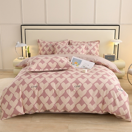 91家纺网 家纺一手货源 找家纺 （总）润淳 2025全棉正宗13376四件套精梳棉印花纯棉三件套13372全棉四件套