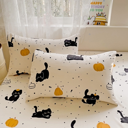 91家纺网 家纺一手货源 找家纺 （总）极梦家纺（支持定制） 2025新款芦荟棉印花枕套单枕套