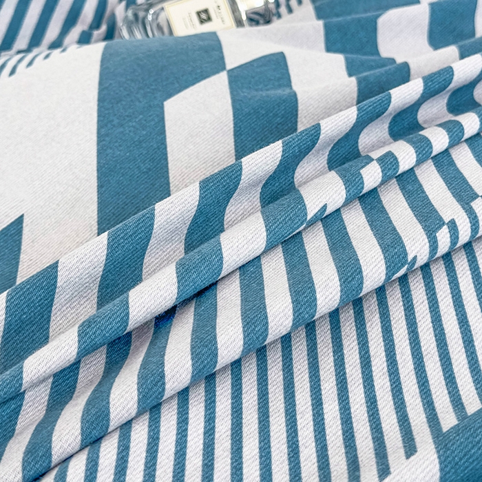 91家纺网 家纺一手货源 找家纺 丝芙妮家居（原乐视家纺） 2024新款全棉磨毛多规格AB版单品套件系列（第二波）--单床单及三件套 卡曼-蓝