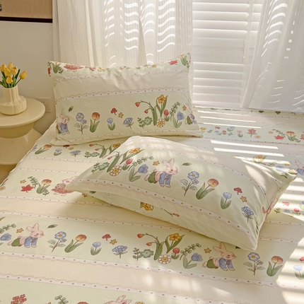 91家纺网 家纺一手货源 找家纺 （总）极梦家纺（支持定制） 2025新款芦荟棉印花枕套单枕套