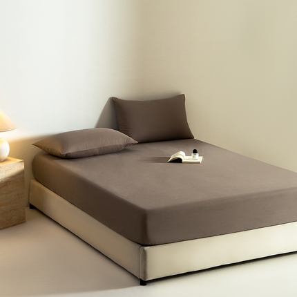 91家纺网 家纺一手货源 找家纺 Mr.pig猪先生水洗棉 2024新款A类50全棉磨毛单品-单床笠 挪威蓝