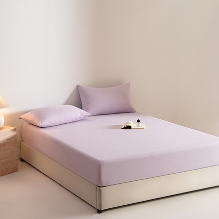 91家纺网 家纺一手货源 找家纺 Mr.pig猪先生水洗棉 2024新款A类50全棉磨毛单品-单床笠 挪威蓝