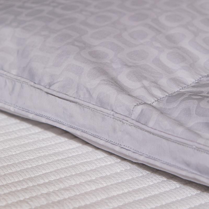 91家纺网 家纺一手货源 找家纺 绒研羽绒 2025新款95白鹅绒子母被子被芯 灰色