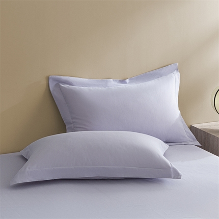 91家纺网 家纺一手货源 找家纺 （总）DC 2024新款全棉磨毛纯色拼色系列枕套