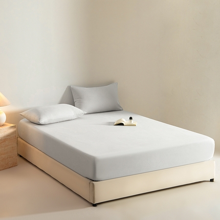 91家纺网 家纺一手货源 找家纺 Mr.pig猪先生水洗棉 2024新款A类50全棉磨毛单品-单床笠 挪威蓝