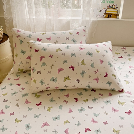 91家纺网 家纺一手货源 找家纺 （总）极梦家纺（支持定制） 2025新款芦荟棉印花枕套单枕套