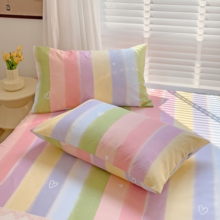 91家纺网 家纺一手货源 找家纺 （总）极梦家纺（支持定制） 2025新款芦荟棉印花枕套单枕套