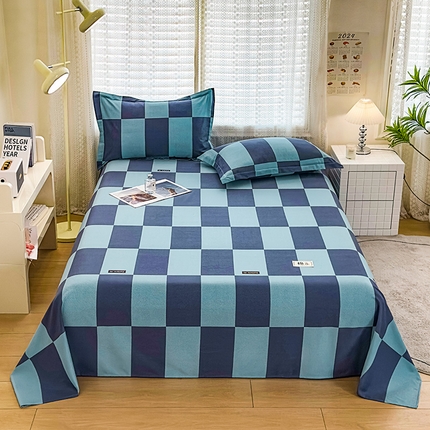 91家纺网 家纺一手货源 找家纺 （总）丝芙妮家居（原乐视家纺） 2024新款全棉磨毛多规格AB版单品套件系列（第二波）--单床单及三件套