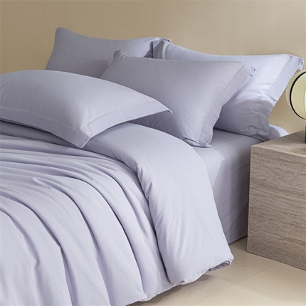 91家纺网 家纺一手货源 找家纺 （总）DC 2024新款全棉磨毛纯色系列四件套