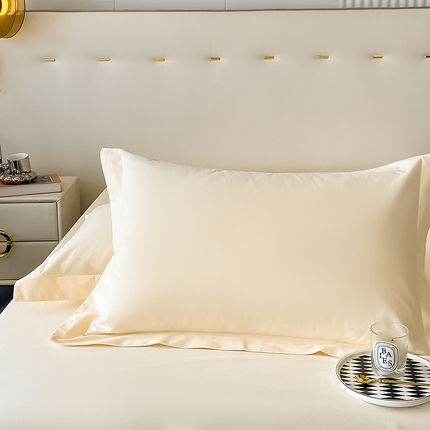 91家纺网 家纺一手货源 找家纺 （总）DC 2024新款全棉磨毛纯色拼色系列枕套