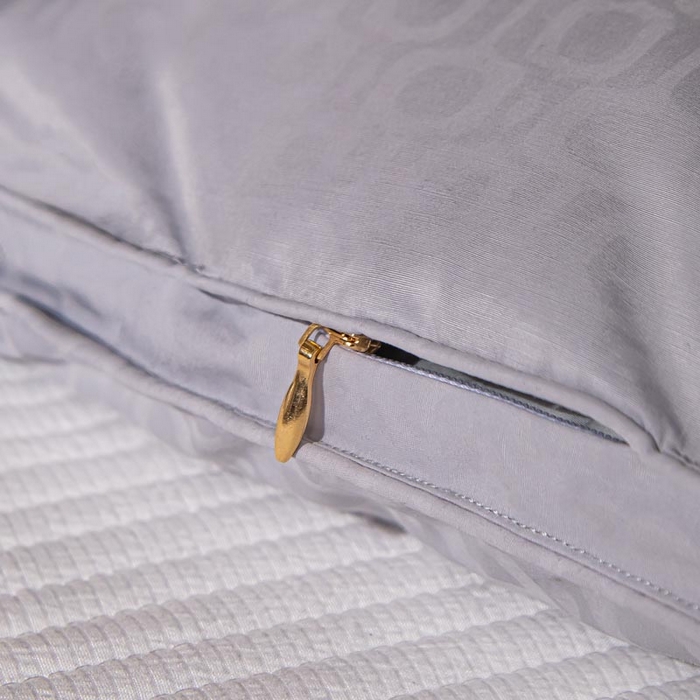 91家纺网 家纺一手货源 找家纺 绒研羽绒 2025新款95白鹅绒子母被子被芯 灰色